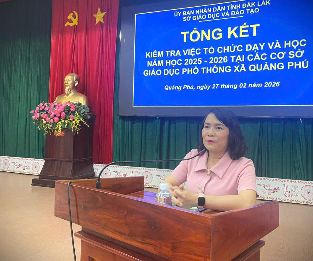 Tăng cường kiểm tra công tác tổ chức dạy và học đầu Xuân Bính Ngọ 2026
