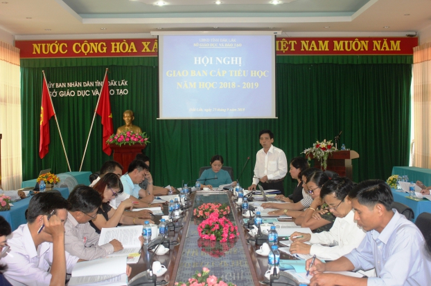 Hội nghị giao ban chuyên môn cấp Tiểu học, năm học 2018-2019