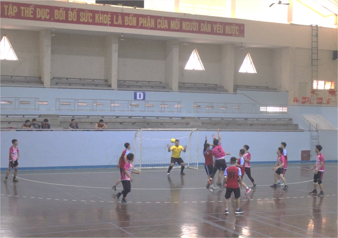 Khai mạc giải bóng ném, bóng đá học sinh phổ thông năm 2019