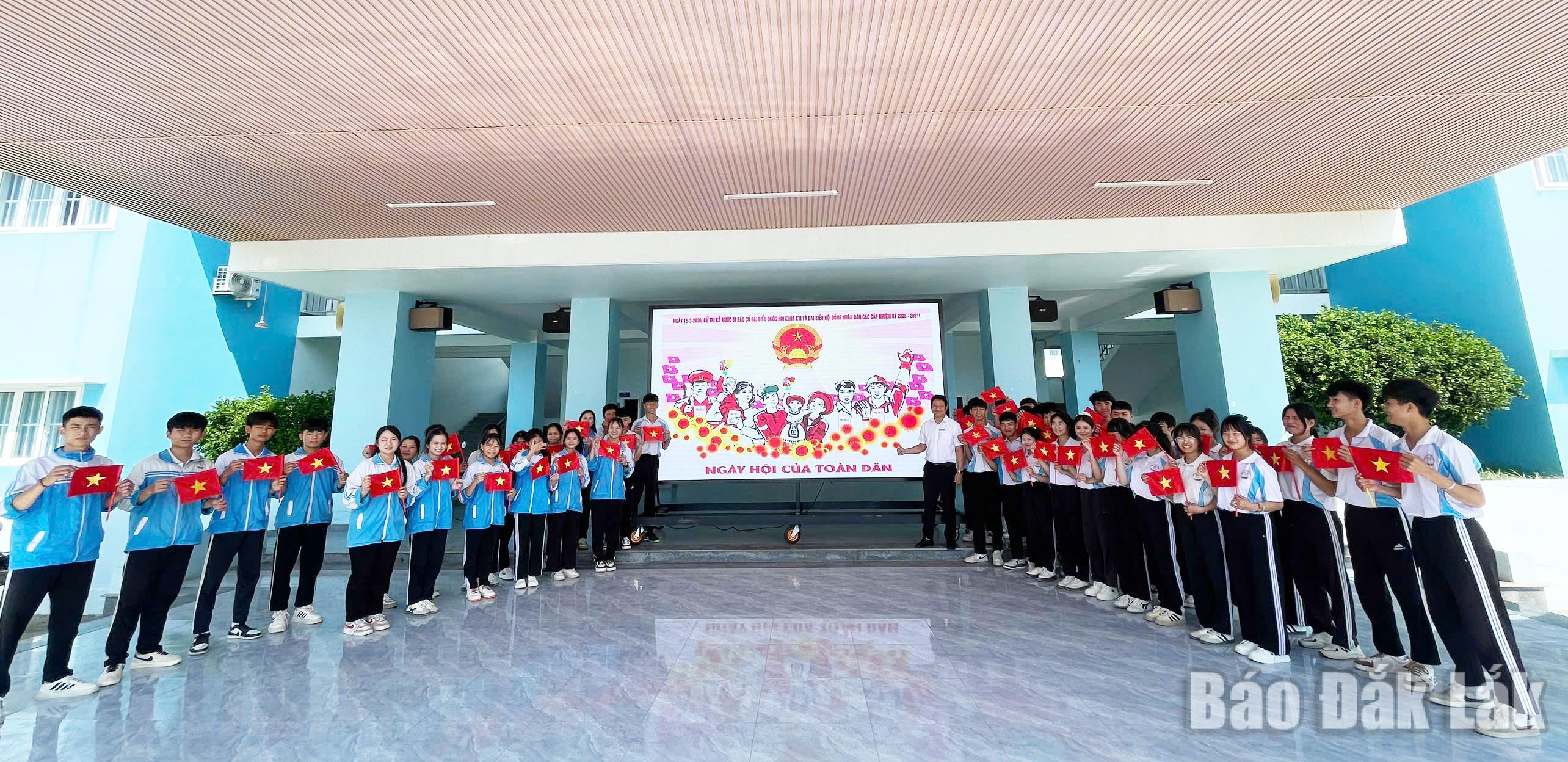 Ngành Giáo dục Đắk Lắk đẩy mạnh công tác thông tin, truyền thông về bầu cử