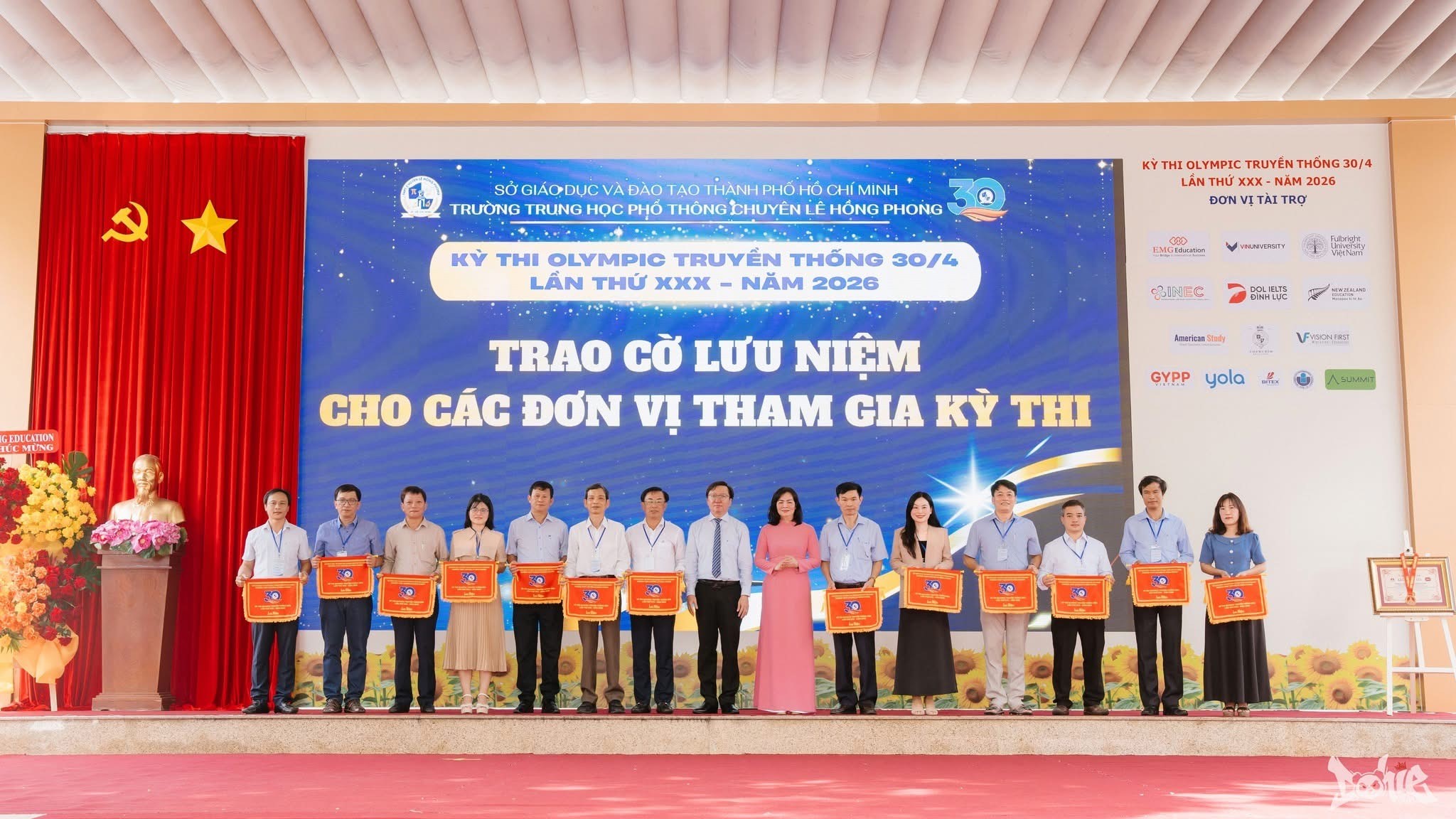 Trường THPT Chuyên Nguyễn Du đoạt 59 huy chương, xếp thứ Ba toàn đoàn tại Kỳ thi Olympic truyền thống 30/4 lần thứ XXX năm 2026 