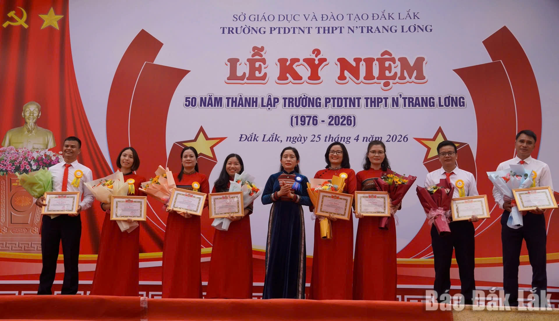 Trường Phổ thông Dân tộc nội trú THPT N’Trang Lơng với 50 năm hành trình “ươm mầm” tri thức giữa đại ngàn