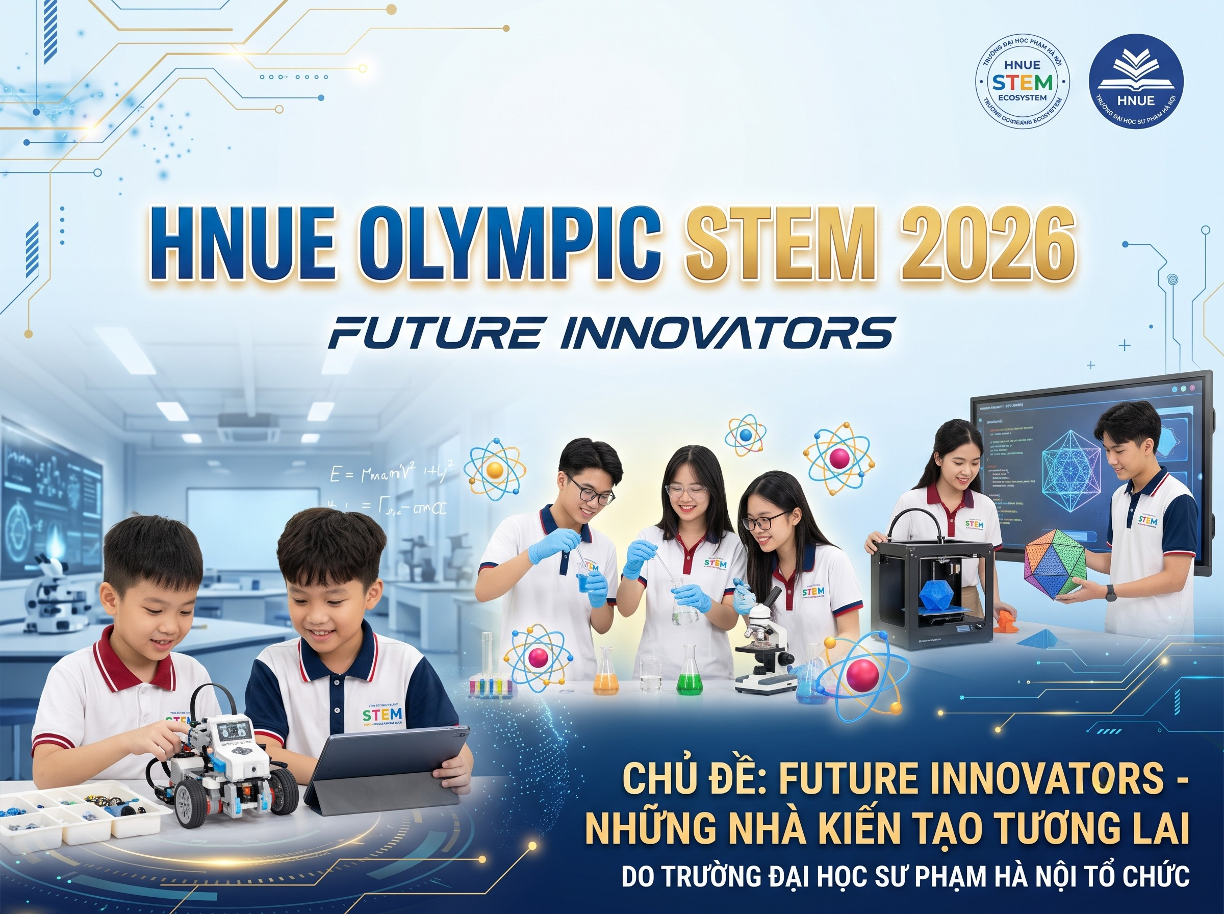 THÔNG BÁO VỀ VIỆC THAM GIA CUỘC THI “HNUE OLYMPIC STEM 2026”