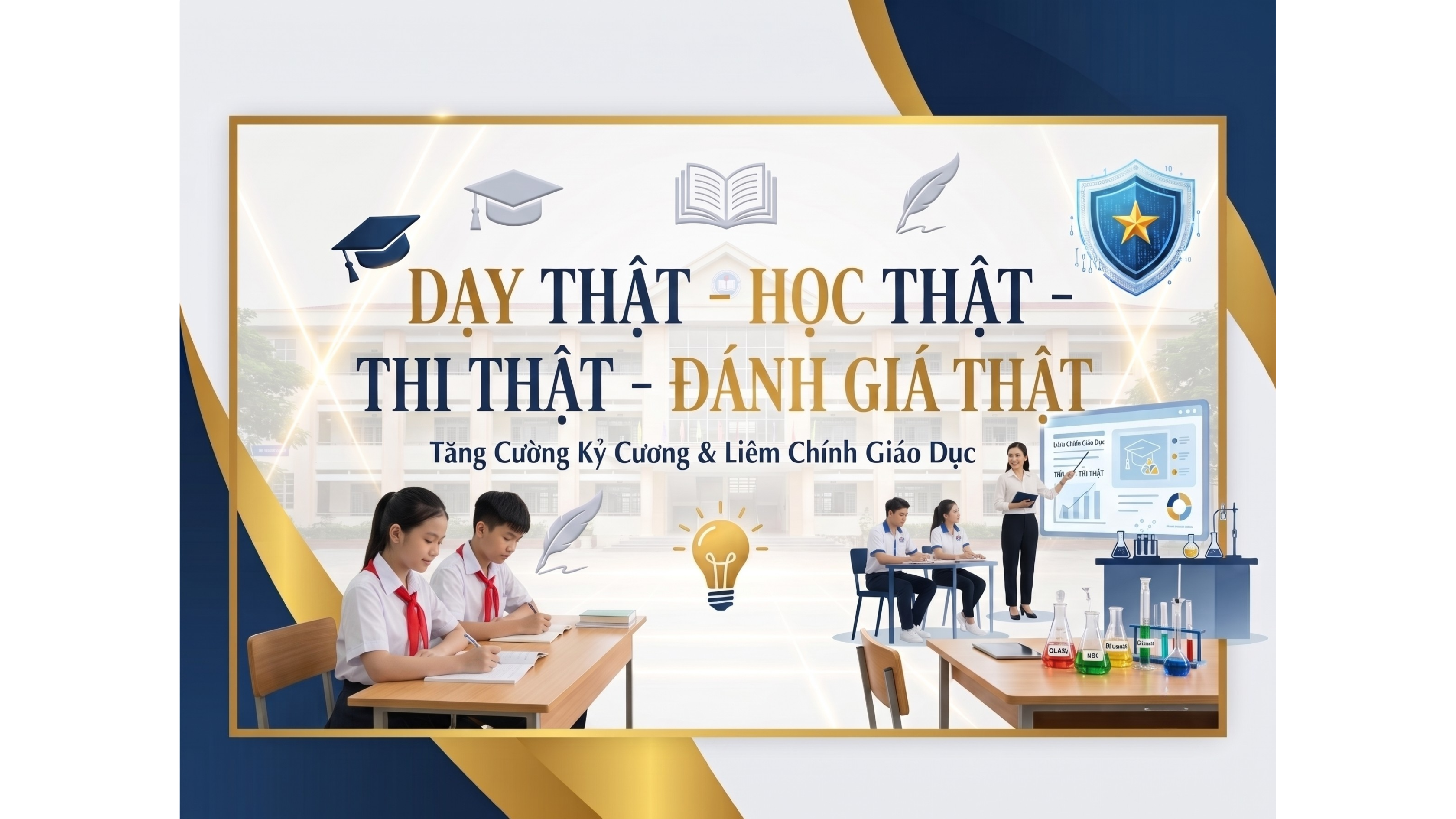 Bộ Giáo dục và Đào tạo ban hành Quyết định số 2758/QĐ-BGDĐT về tăng cường kỷ cương; xây dựng văn hóa trung thực, liêm chính và thực chất trong các hoạt động giáo dục