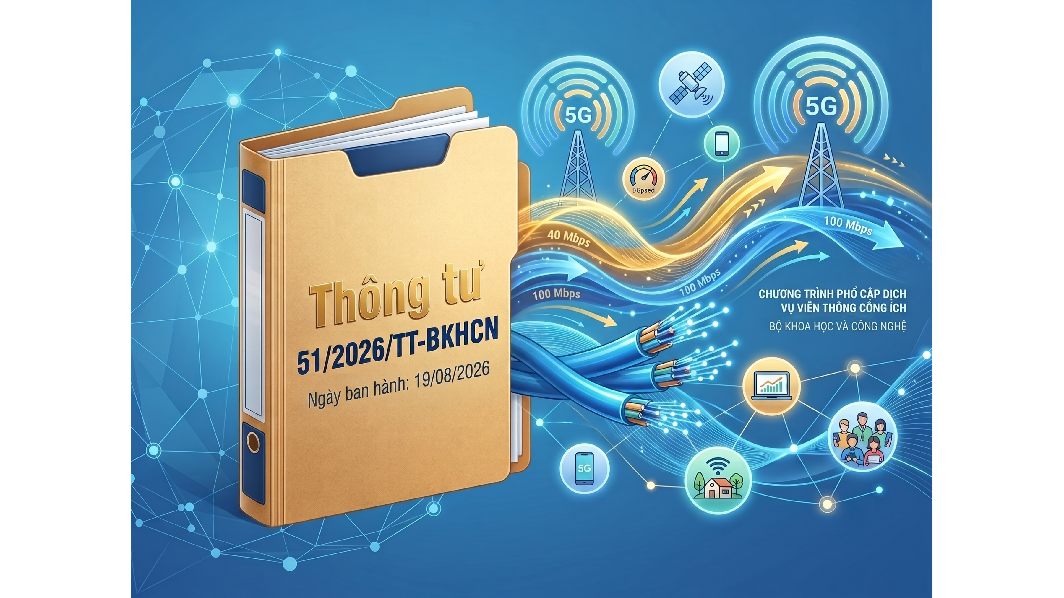 Đảm bảo hạ tầng số phục vụ dạy và học: Điểm mới từ Thông tư hướng dẫn phổ cập dịch vụ viễn thông công ích của Bộ KH&CN