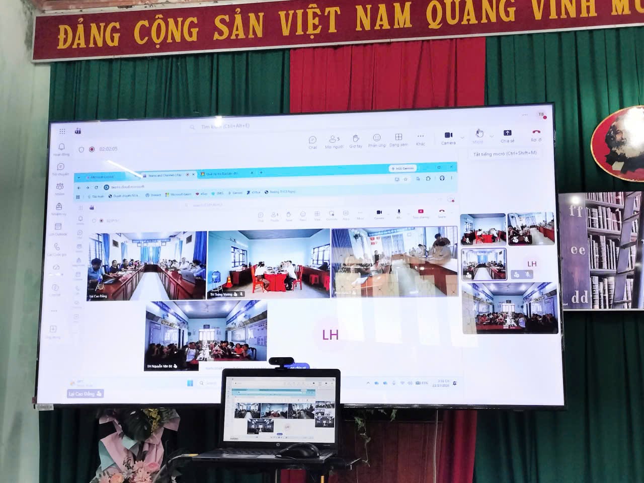 TẬP HUẤN SỬ DỤNG PHẦN MỀM QUẢN LÝ NHÀ TRƯỜNG SMAS 