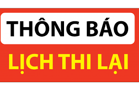 lịch kiểm tra, đánh giá lại trong hè năm 2024