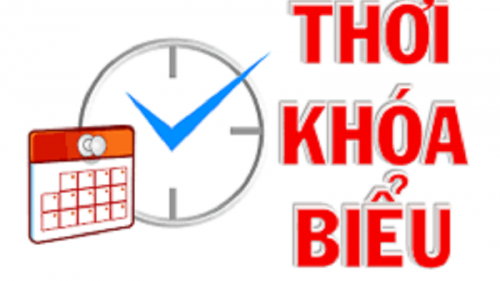 ♥ Thời khóa biểu học kỳ I năm học 2026-2027 (áp dụng từ ngày 28/9/2026) ♥