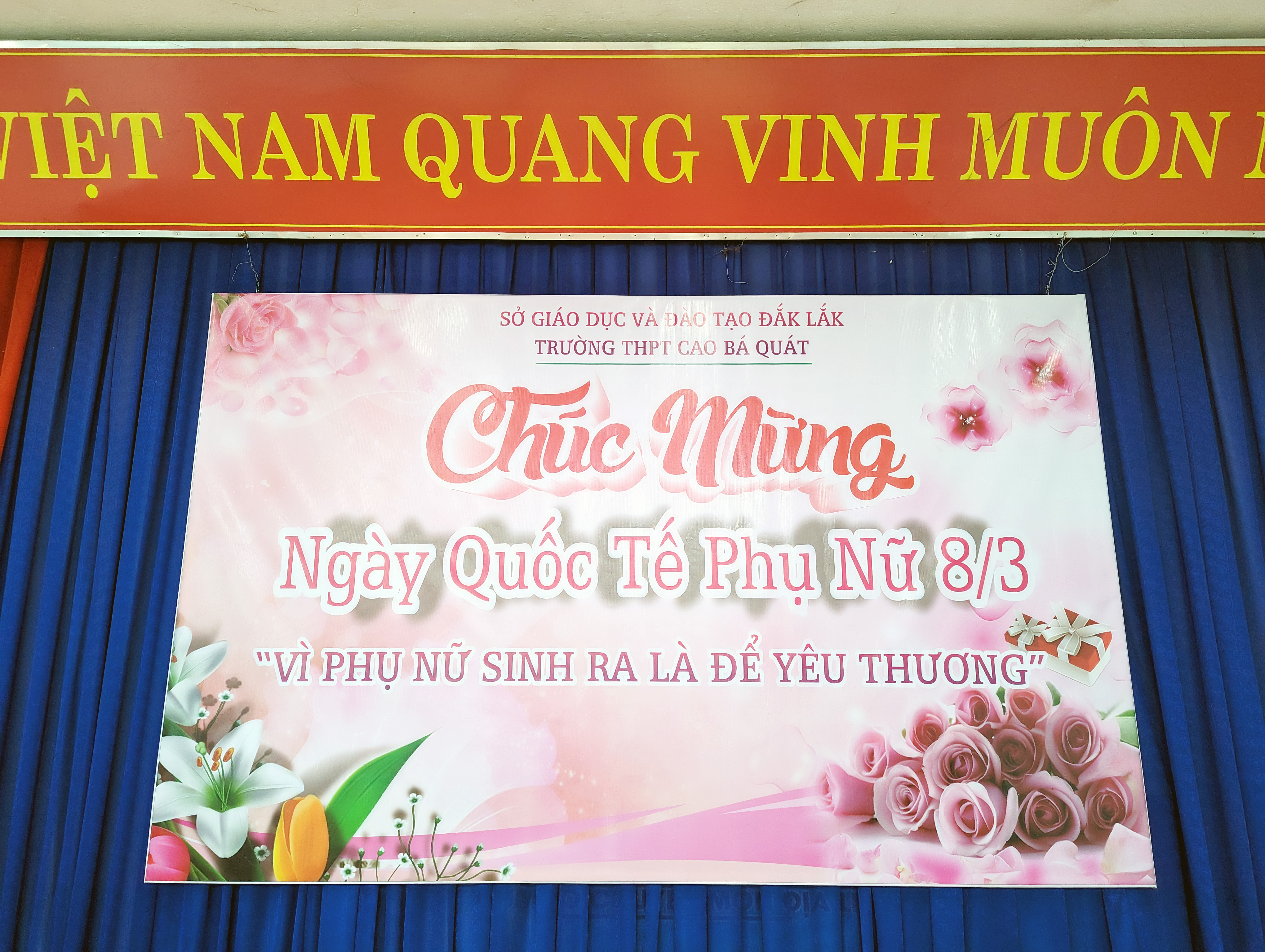 Chương trình tọa đàm Chúc mừng ngày Quốc tế Phụ nữ 8/3 "Vì Phụ nữ sinh ra là để yêu thương"