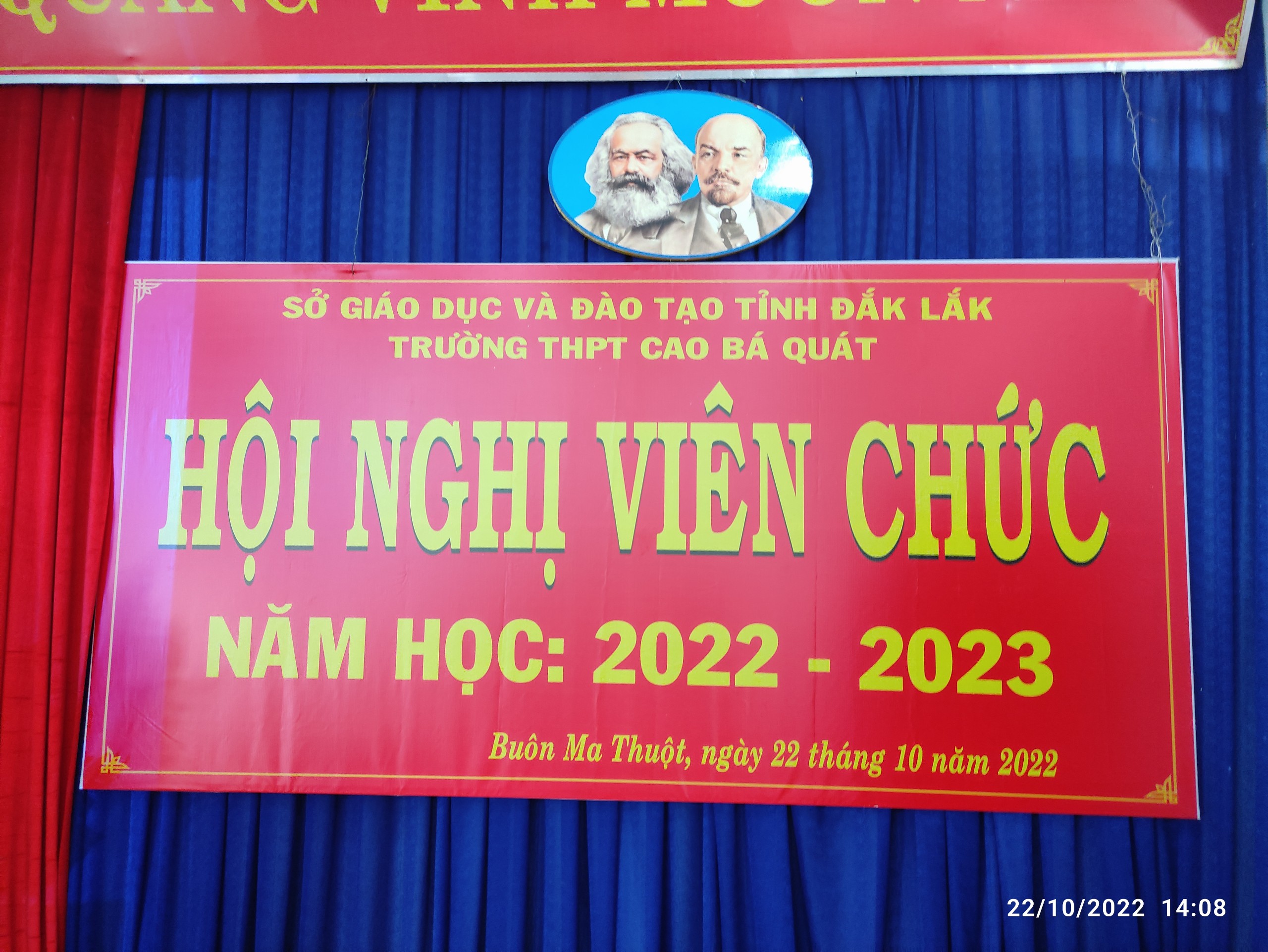 Hội nghị Cán bộ công chức, viên chức, người lao động năm học 2022-2023