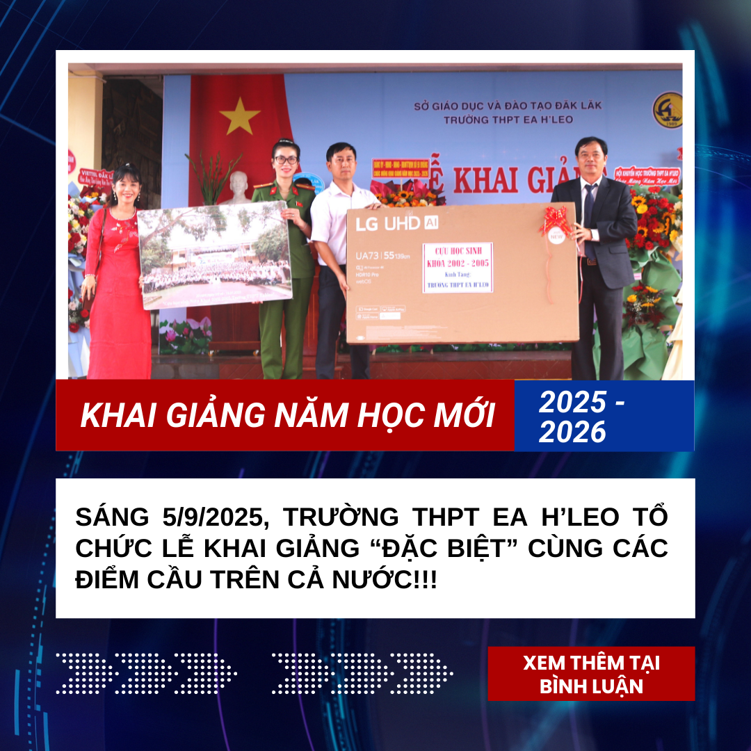 Mùa thu khai trường đặc biệt 2025 - 2026, năm học mới chính thức bắt đầu!!!