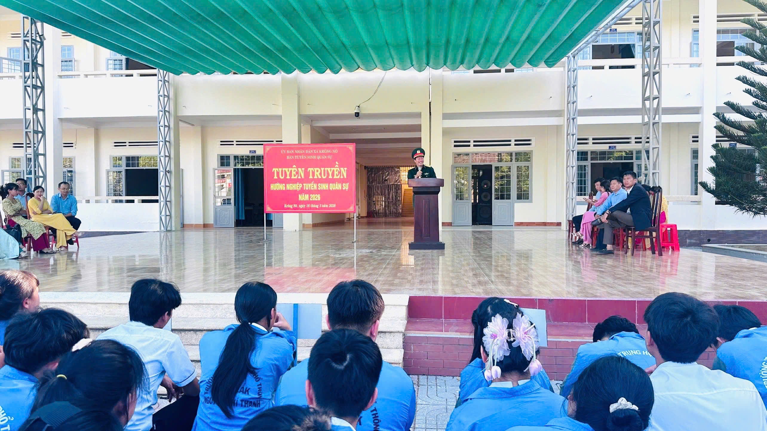 SINH HOẠT DƯỚI CỜ TUẦN 26 - TUYÊN TRUYỀN, HƯỚNG NGHIỆP TUYỂN SINH QUÂN SỰ NĂM 2026