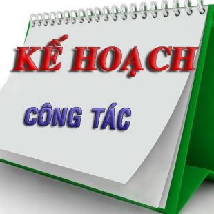 Kế hoạch công tác tháng 10 năm 2019