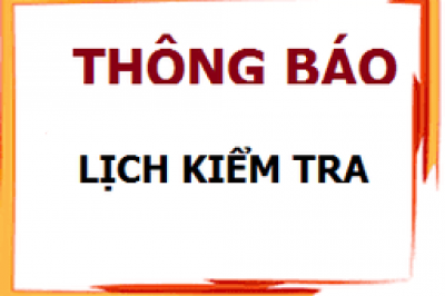 SƠ ĐỒ PHÒNG THI, DANH SÁCH THÍ SINH, LỊCH KIỂM TRA ĐÁNH GIÁ GIỮA HKI 2025-2026