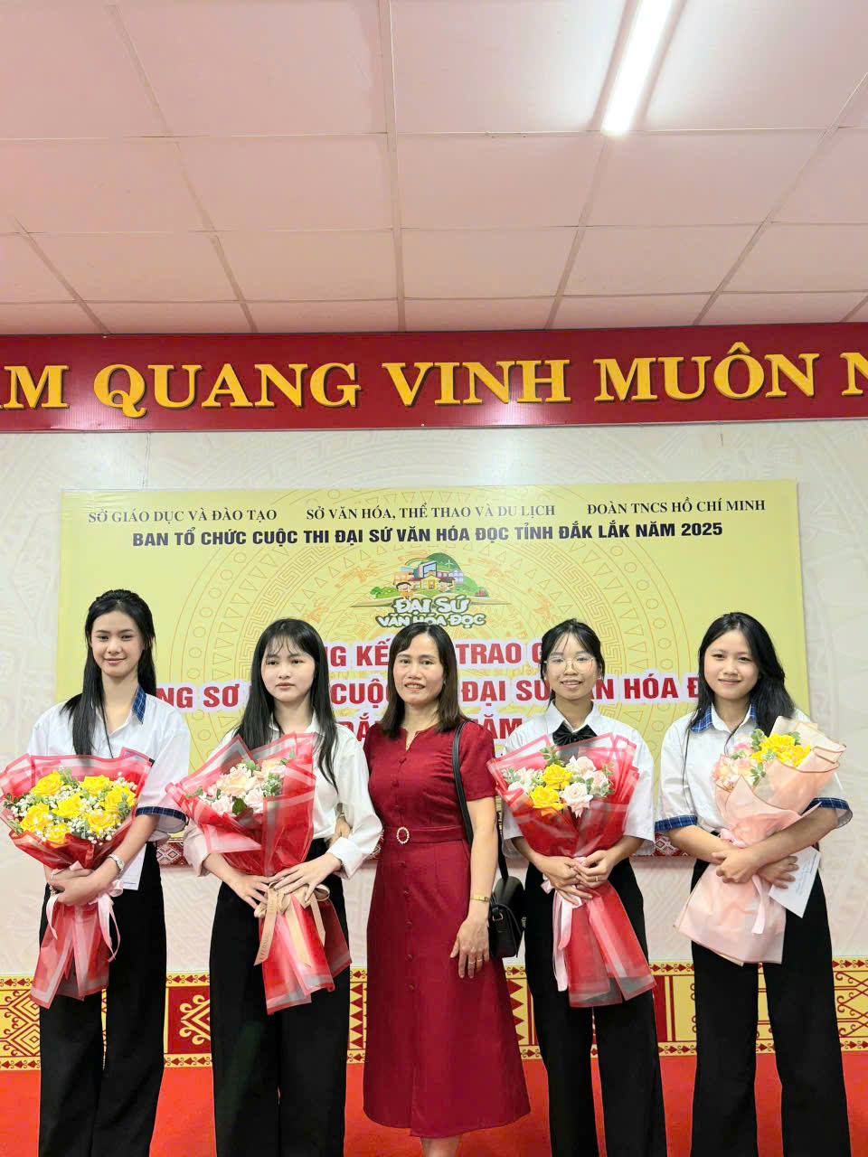 LỄ TỔNG KẾT VÀ TRAO GIẢI VÒNG SƠ KHẢO CUỘC THI ĐẠI SỨ VĂN HÓA ĐỌC TỈNH ĐẮK LẮK NĂM 2025