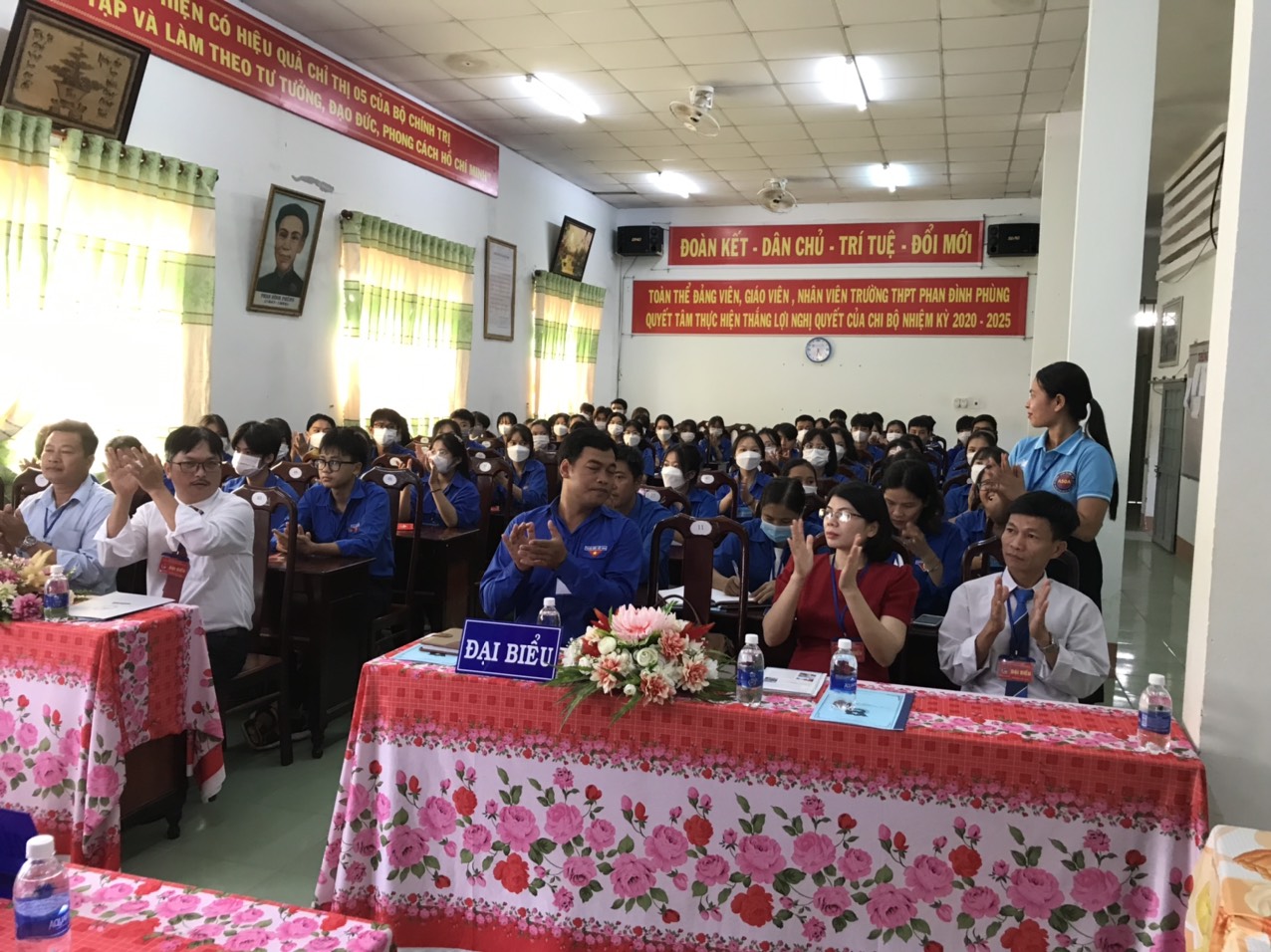 ĐẠI HỘI ĐẠI BIỂU ĐOÀN TRƯỜNG THPT PHAN ĐÌNH PHÙNG NHIỆM KỲ 2022-2023