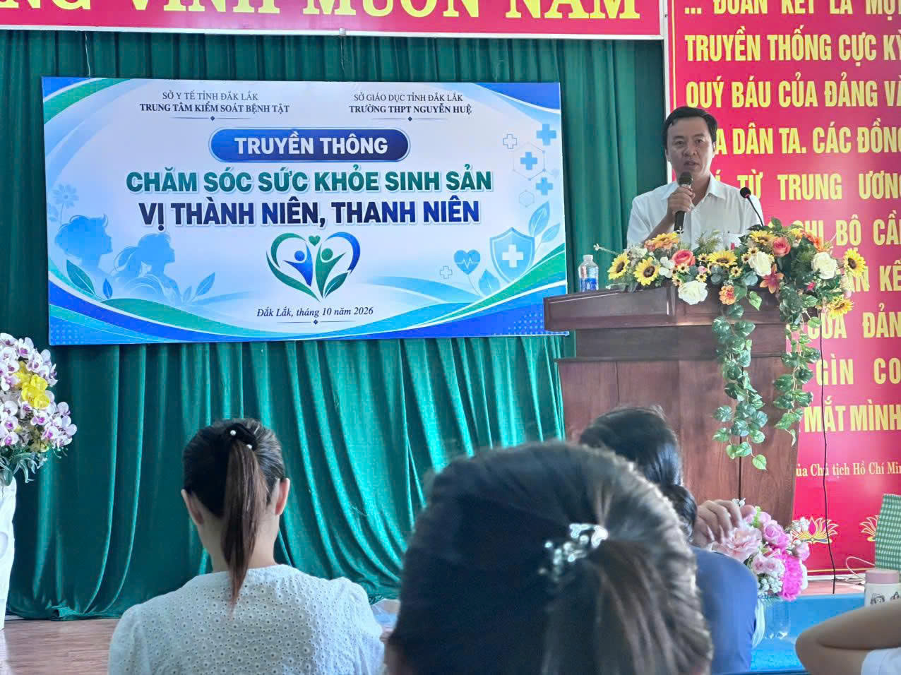 TRUYỀN THÔNG CHĂM SÓC SỨC KHỎE SINH SẢN VỊ THÀNH NIÊN