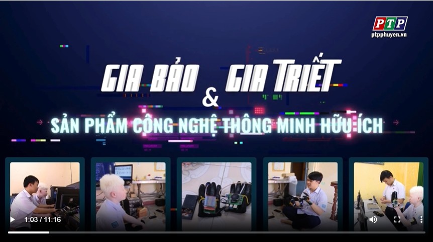 Gia Bảo và Gia Triết đạt giải 4 cuộc thi KHKT cấp Quốc Gia năm 2024.