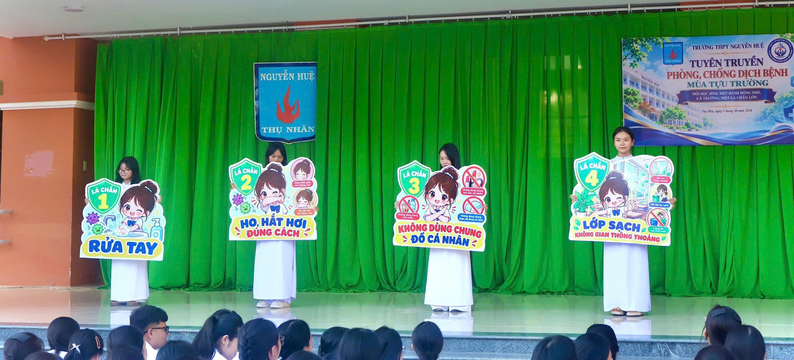 TRUYỀN THÔNG PHÒNG, CHỐNG DỊCH BỆNH MÙA TỰU TRƯỜNG