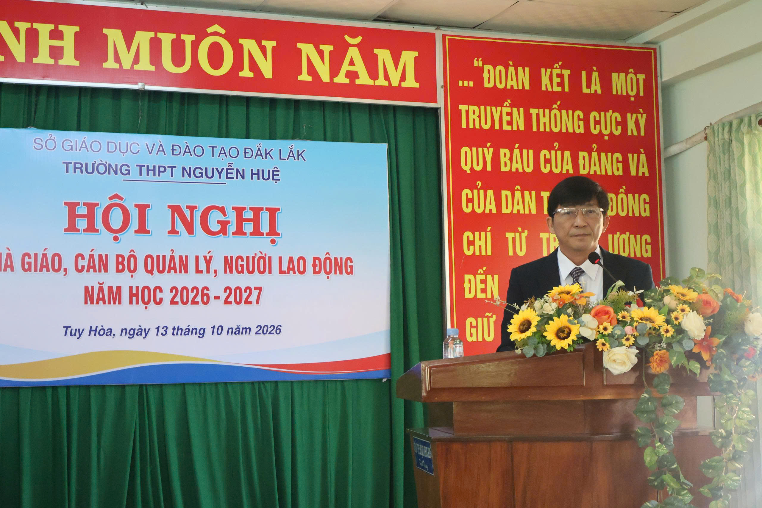 HỘI NGHỊ NHÀ GIÁO, CÁN BỘ QUẢN LÝ,  NGƯỜI LAO ĐỘNG NĂM HỌC 2026-2027