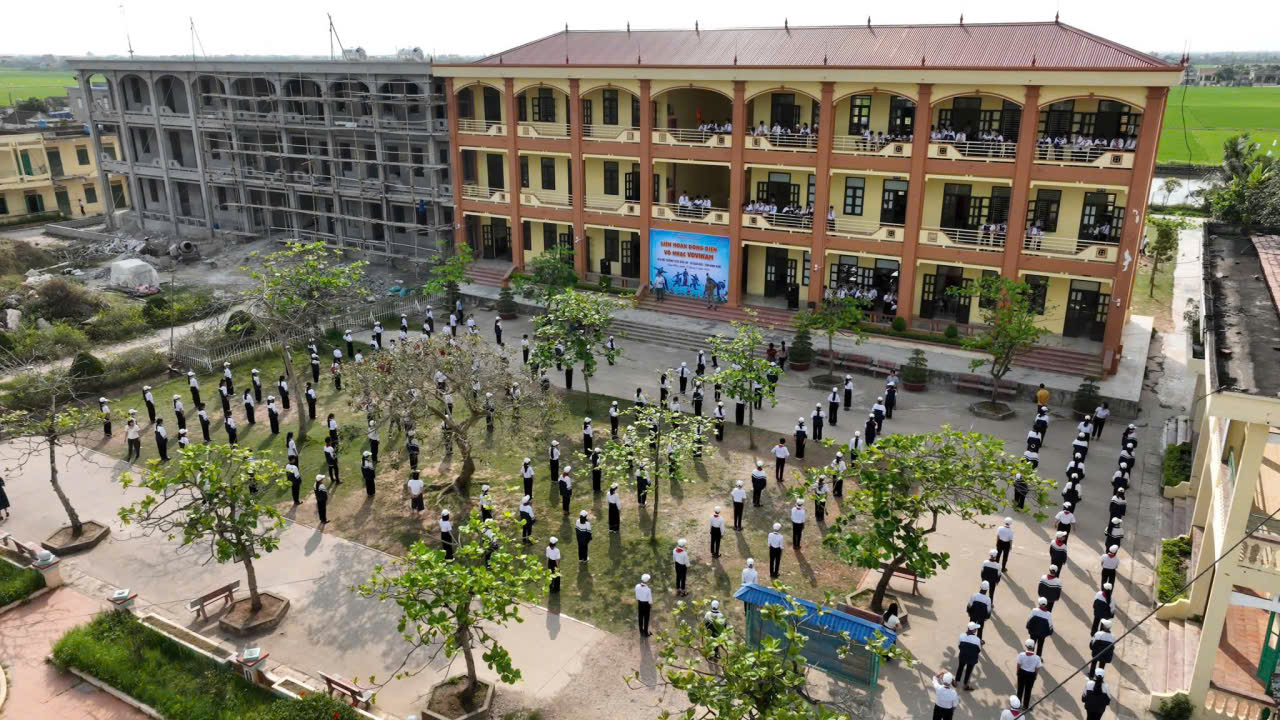 TRƯỜNG THCS GIAO AN TÍCH CỰC TRIỂN KHAI LUYỆN TẬP VÕ NHẠC VOVINAM HƯỚNG TỚI NGÀY HỘI ĐỒNG DIỄN NĂM 2026