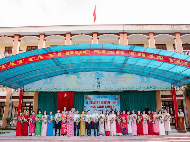 LỄ TRI ÂN VÀ TRƯỞNG THÀNH CỦA HỌC SINH LỚP 9,  NIÊN KHÓA 2022–2026