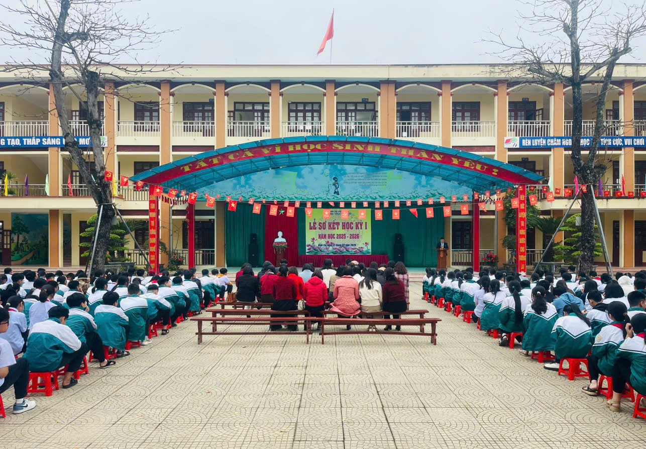 SƠ KẾT HỌC KỲ I NĂM HỌC 2025_2026