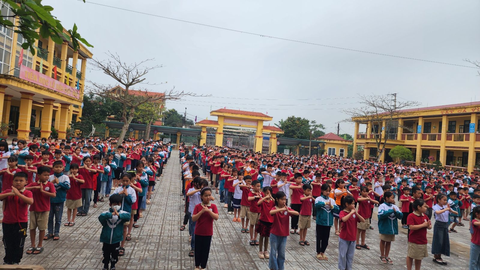 DUY TRÌ HOẠT ĐỘNG THỂ DỤC, MÚA HÁT GIỮA GIỜ, NĂM HỌC 2025-2026