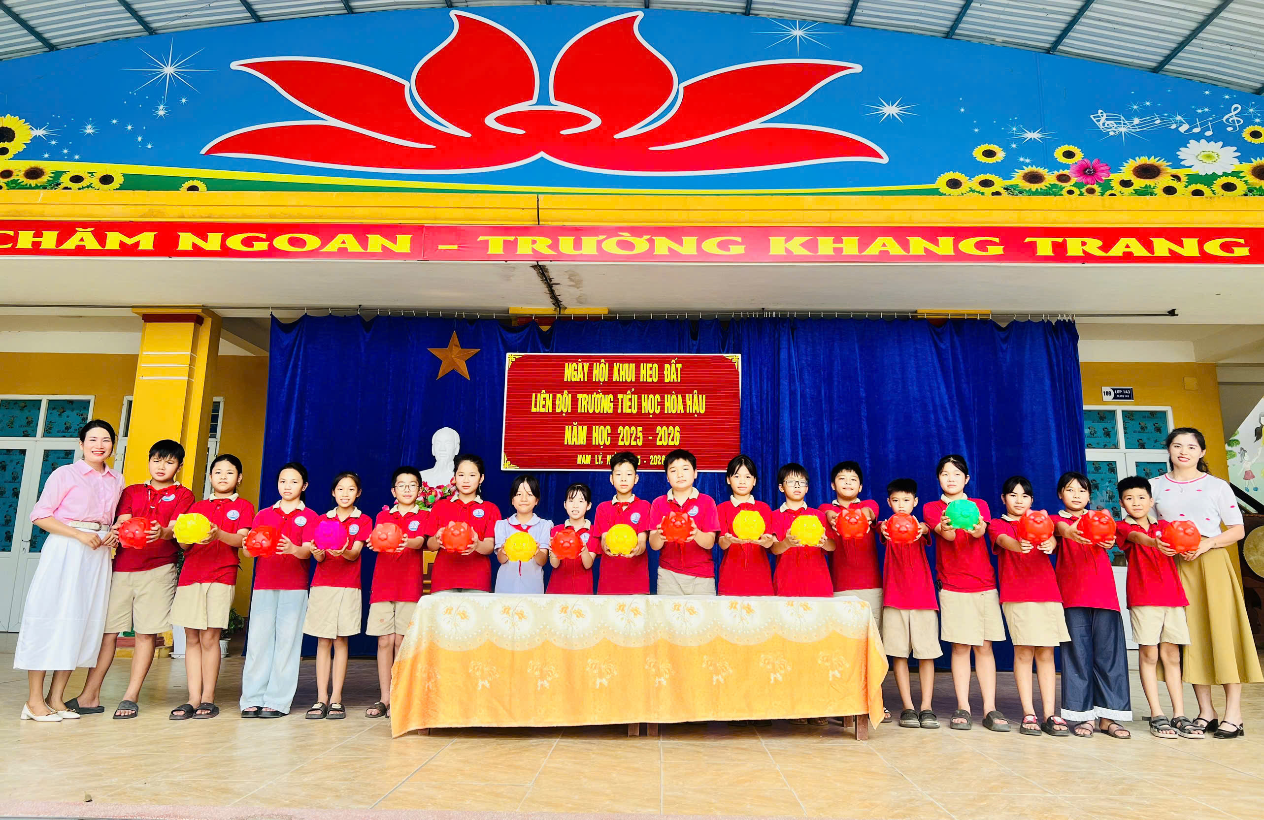 TỔ CHỨC NGÀY HỘI KHUI HEO ĐẤT NĂM HỌC 2025-2026