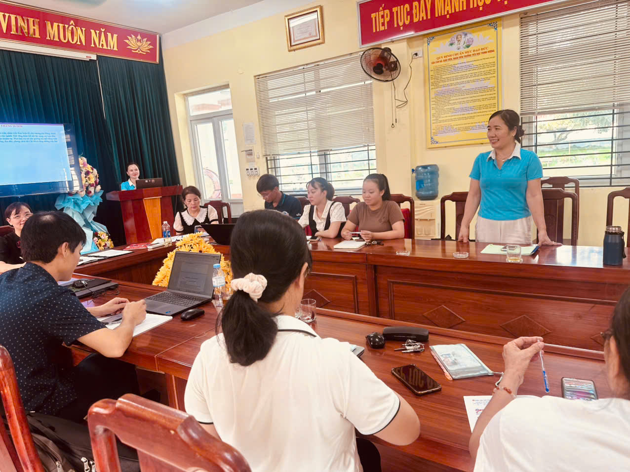 🌟 CHI BỘ TỔ 2+3 TRƯỜNG TIỂU HỌC THỊNH VƯỢNG SINH HOẠT CHI BỘ THƯỜNG KỲ THÁNG 10 NĂM 2026 🌟