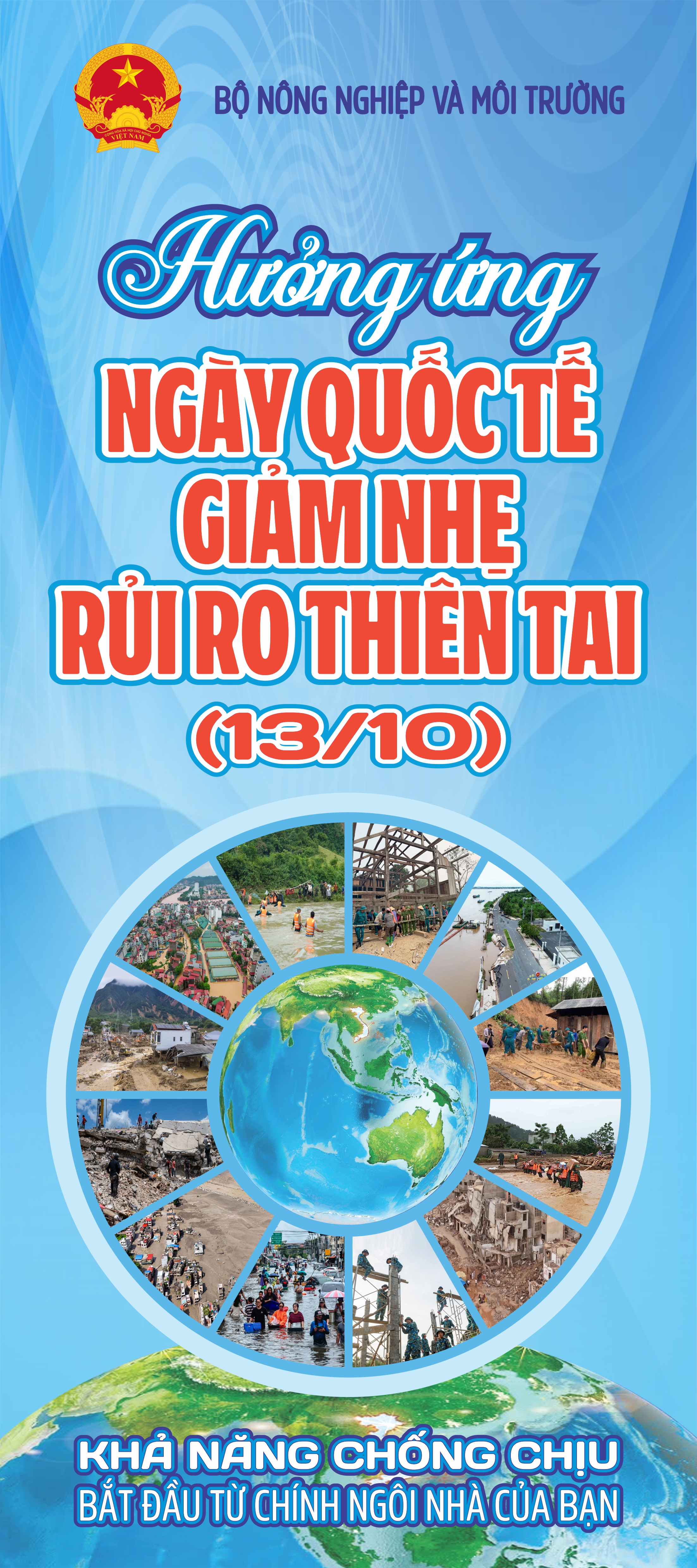 Hưởng ứng ngày Quốc tế giảm nhẹ rủi ra thiên tai (13/10)