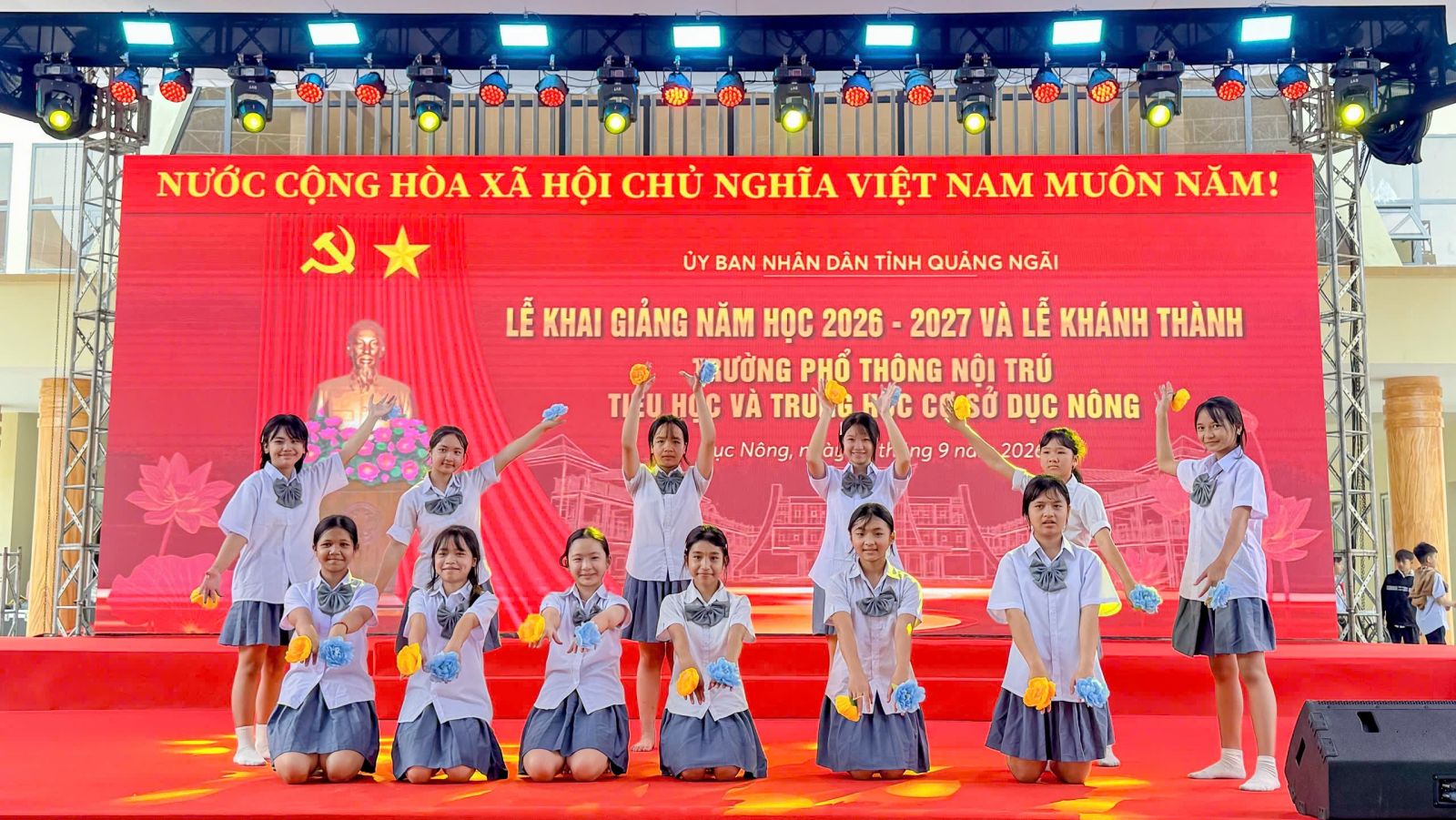 Sẵn sàng cho Lễ khai giảng năm học 2026-2027 và khánh thành các trường nội trú biên giới