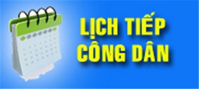 Lịch tiếp công dân tháng 02 năm 2026