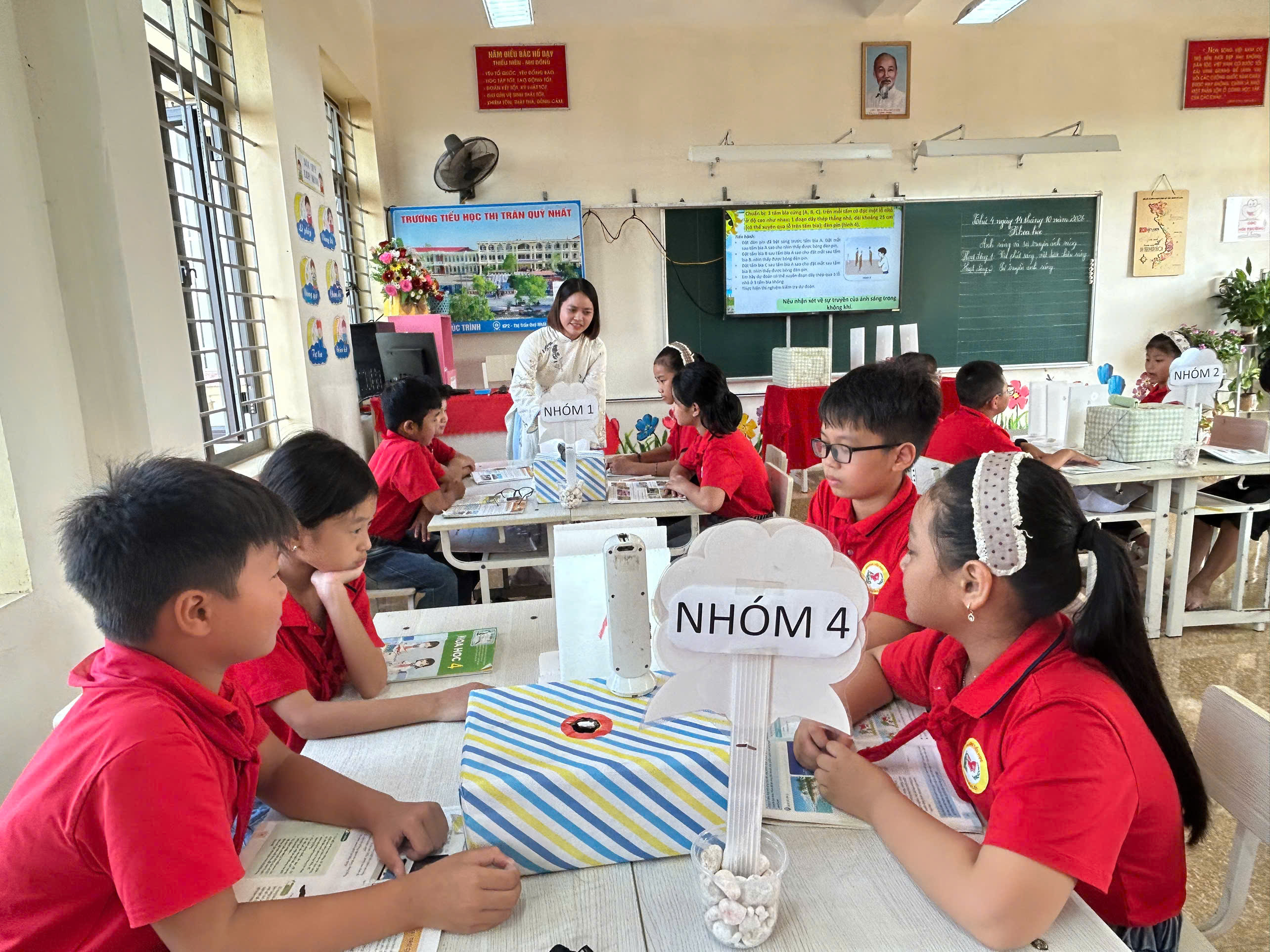 KHƠI DẬY HỨNG THÚ HỌC TẬP CHO HỌC SINH TỪ NHỮNG TIẾT HỌC ĐỔI MỚI VÀ SÁNG TẠO